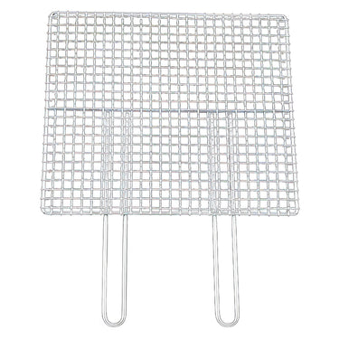 EBM Stainless Steel Barbecue Grill Mesh Double Handle
