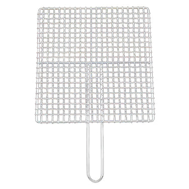EBM Stainless Steel Barbecue Grill Mesh Single Handle