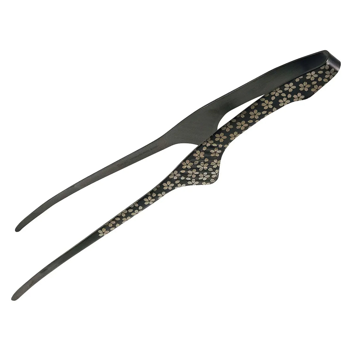 EBM Stainless Steel Clever Chopstick Tongs Black