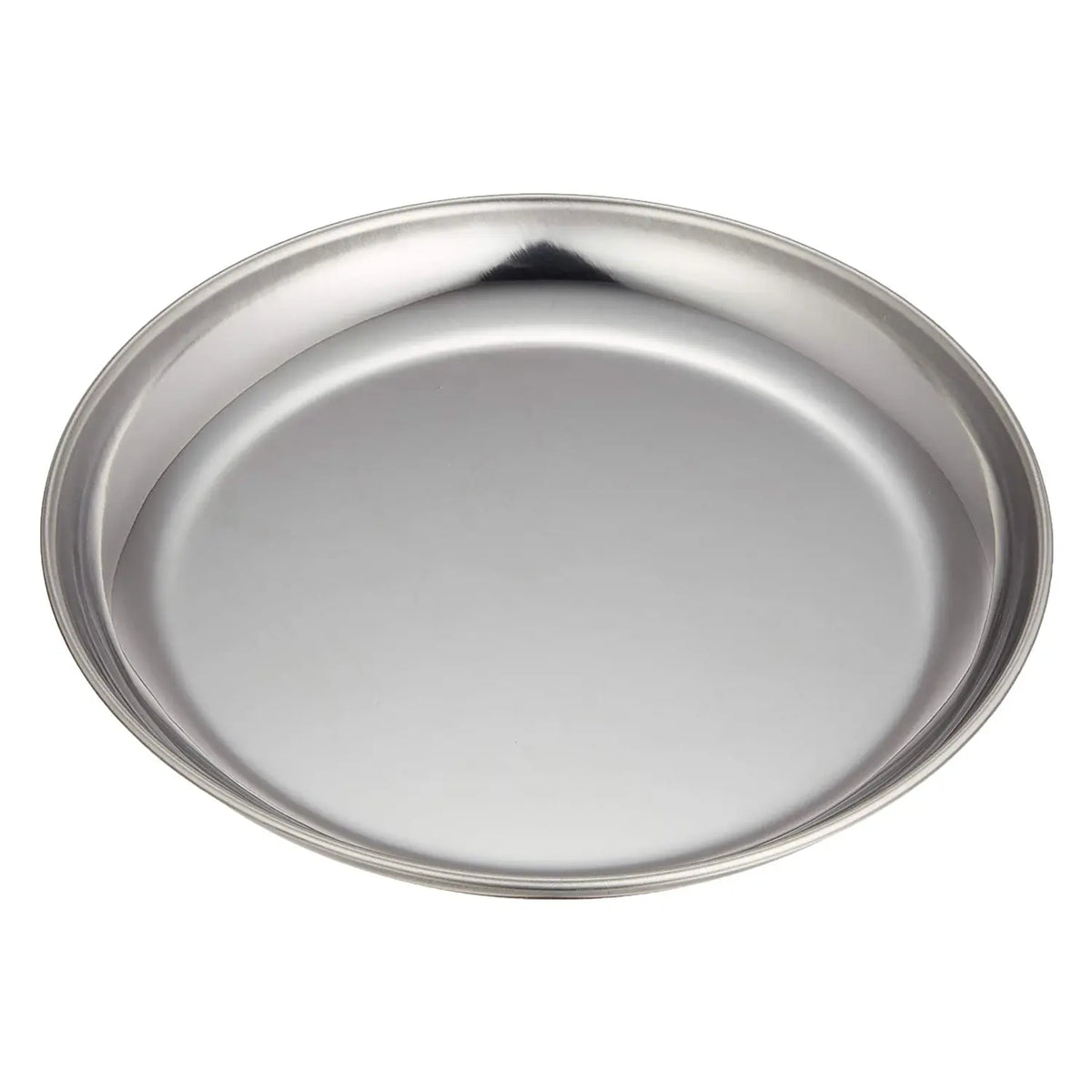 EBM Stainless Steel Lunch Plate