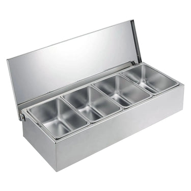 EBM Stainless Steel Yakumi Seasoning Container Open Type