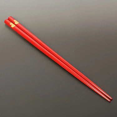 Echizen Shikki Makie Wood Couple Chopsticks Gourd