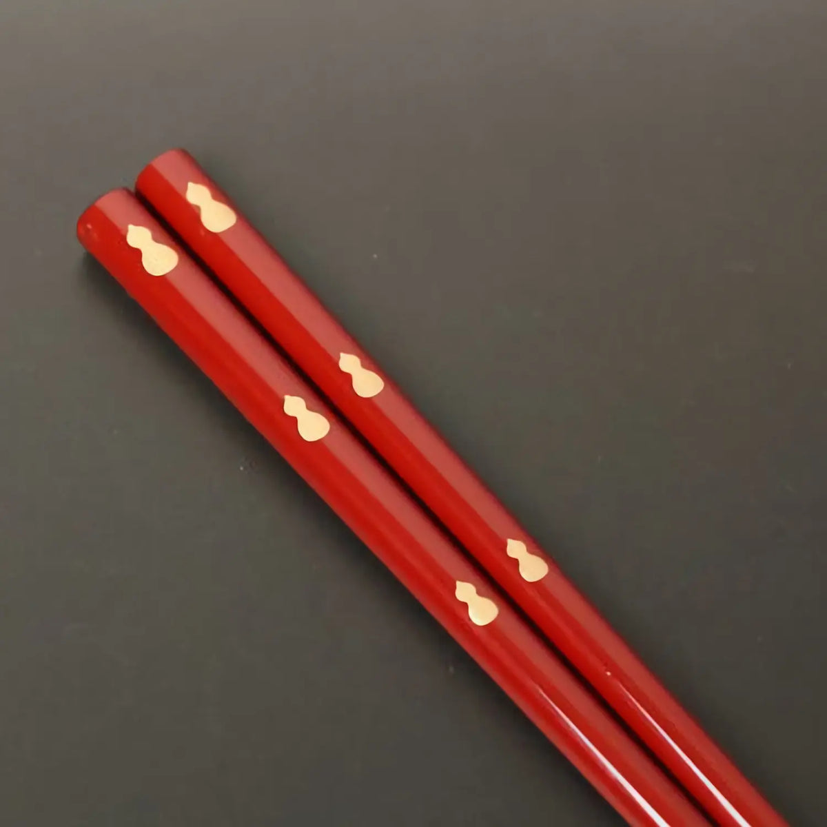 Echizen Shikki Wood Couple Chopsticks Six Gourds