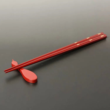 Echizen Shikki Wood Couple Chopsticks Six Gourds