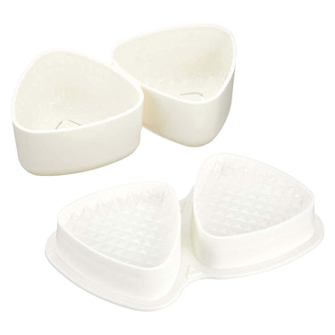 Entec Polypropylene Onigiri Rice Ball Mold White