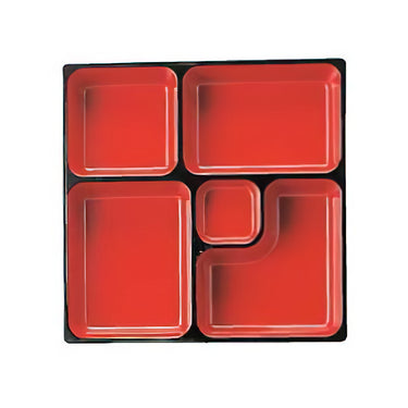 Fukui Craft ABS Resin Deluxe 5-Divided Bento Lunch Box
