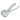 GS Die-Cast Aluminum Ice Cream Scoop