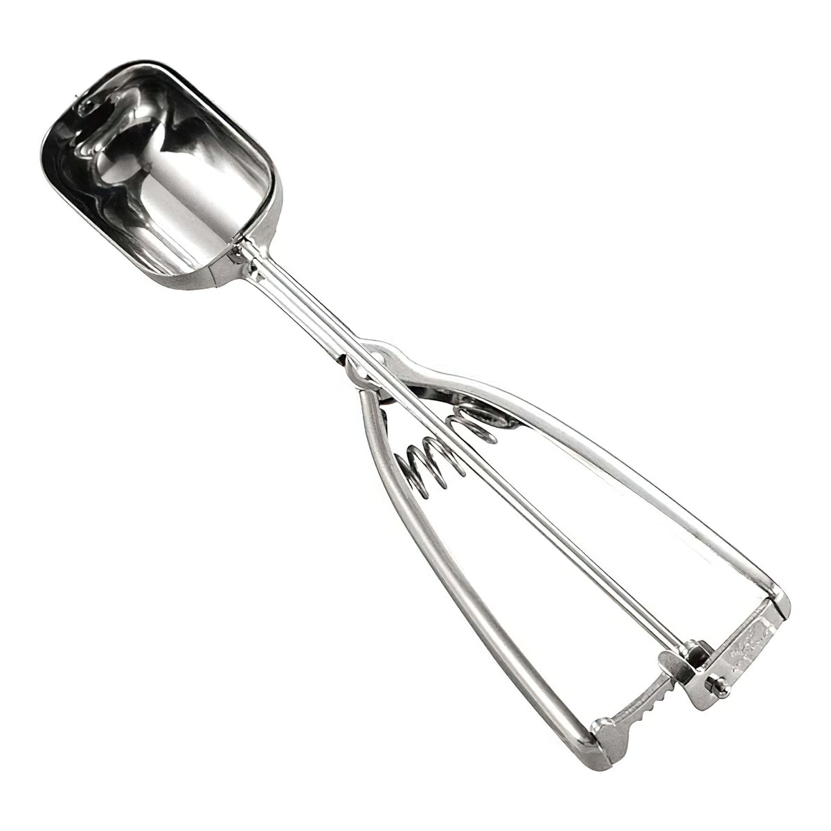 GS Stainless Steel Oval-Shaped Ice Cream Scoop