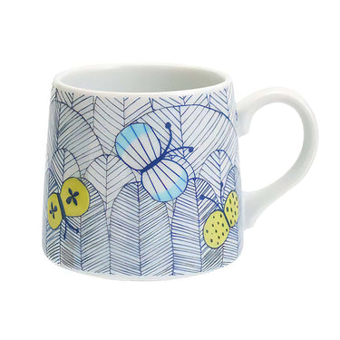 Harekutani Porcelain Butterfly Mug