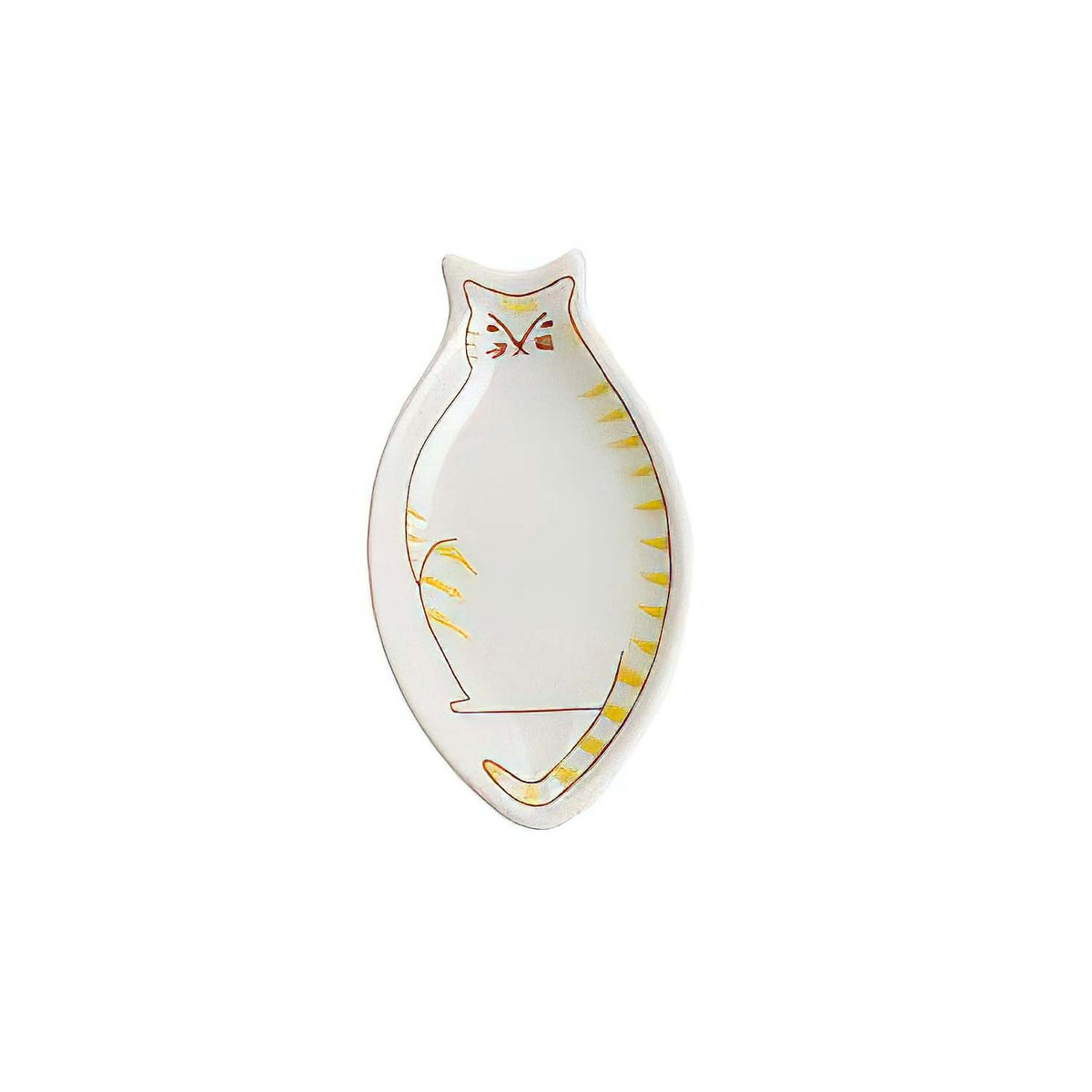 HAREKUTANI Porcelain Cat Petit Plate