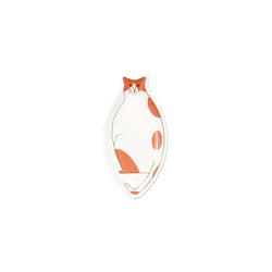 Harekutani Porcelain Cat Small Plate