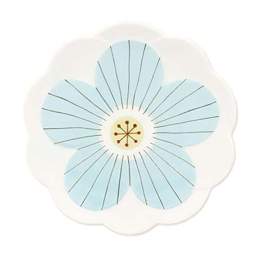 Harekutani Porcelain Flower Plate