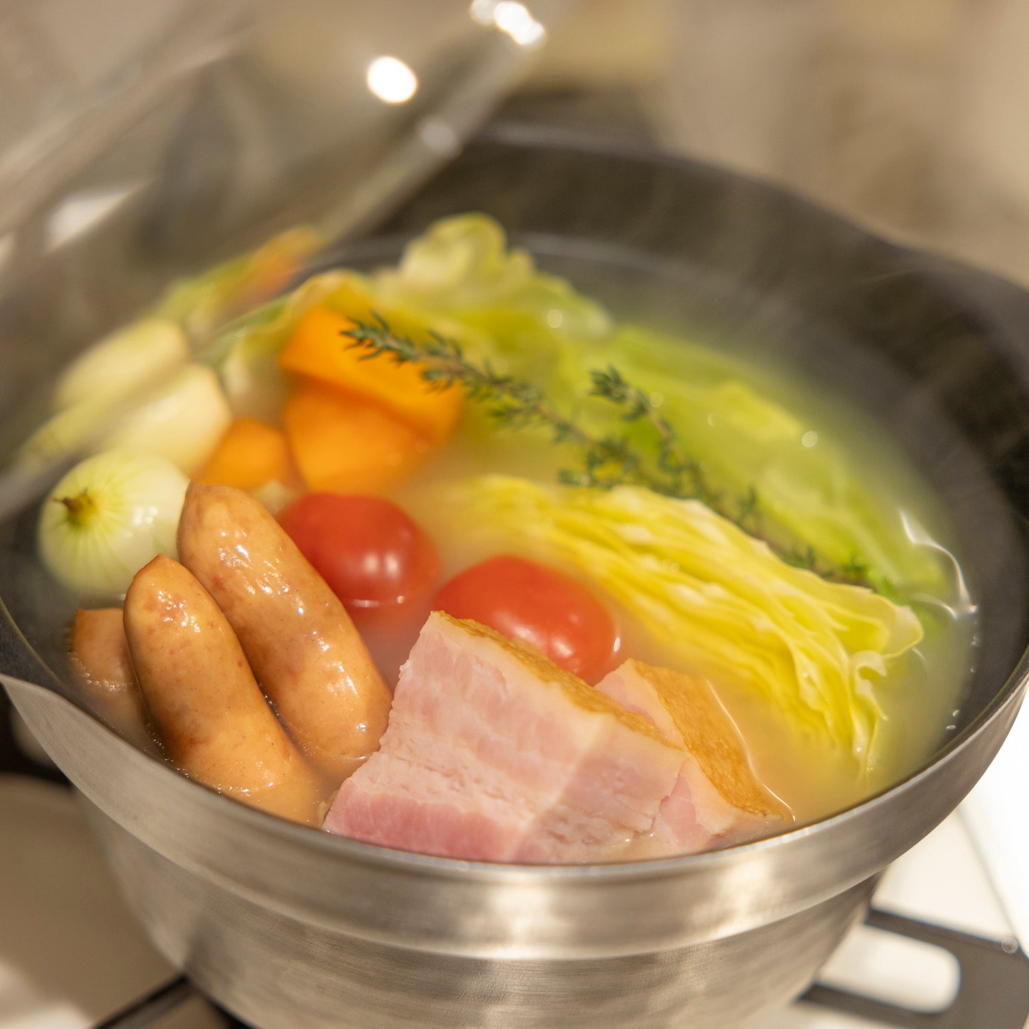 Hario Induction Rice Cooker Casserole with Glass Lid Globalkitchen Japan