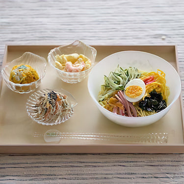 Hirota Glass Fubuki Soda-Lime Glass Versatile Bowl