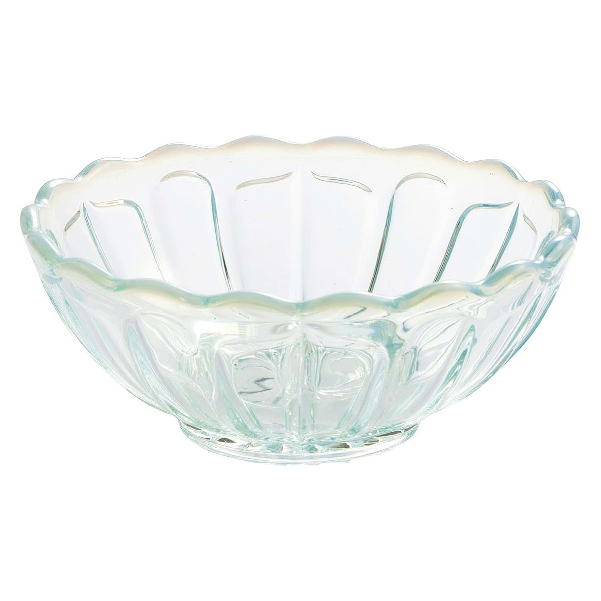 Hirota Glass Yukinohana Soda-Lime Glass Blue Small Bowl