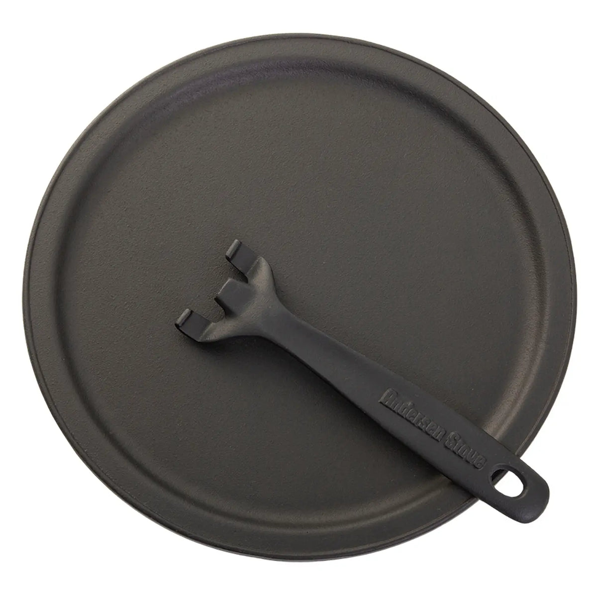 Iwachu Induction Cast-Iron Pizza Pan with Removable Handle