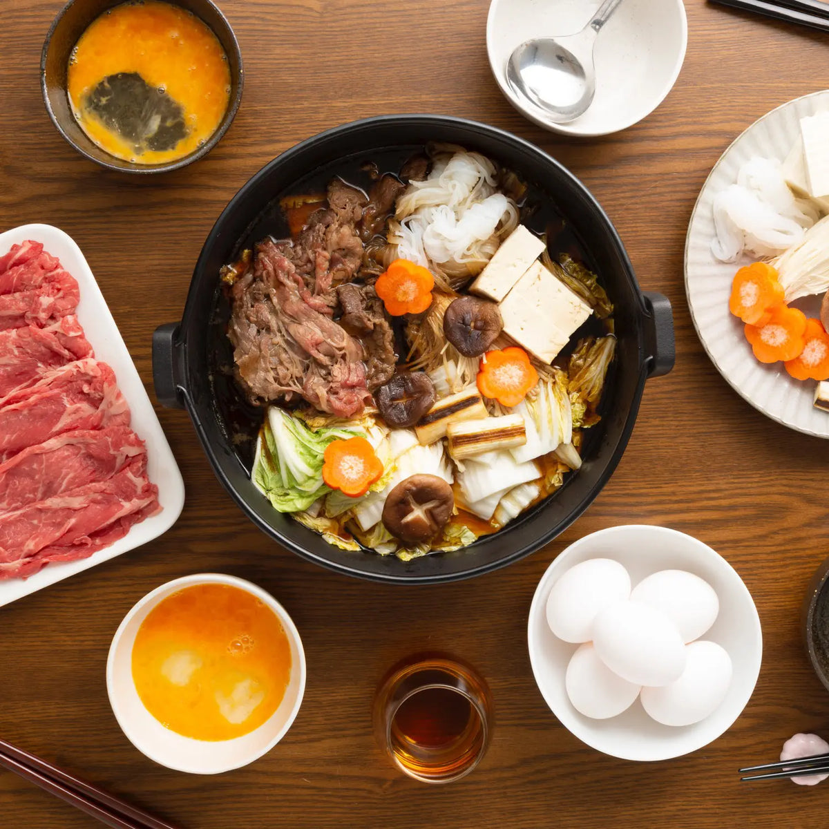 Textured Cast Iron Sukiyaki Pot — MTC Kitchen
