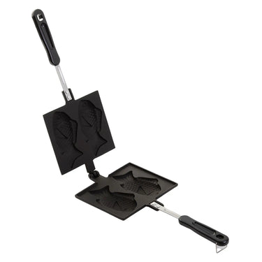 Iwachu Nambu Cast Iron Taiyaki Fish-Shaped Waffle Iron