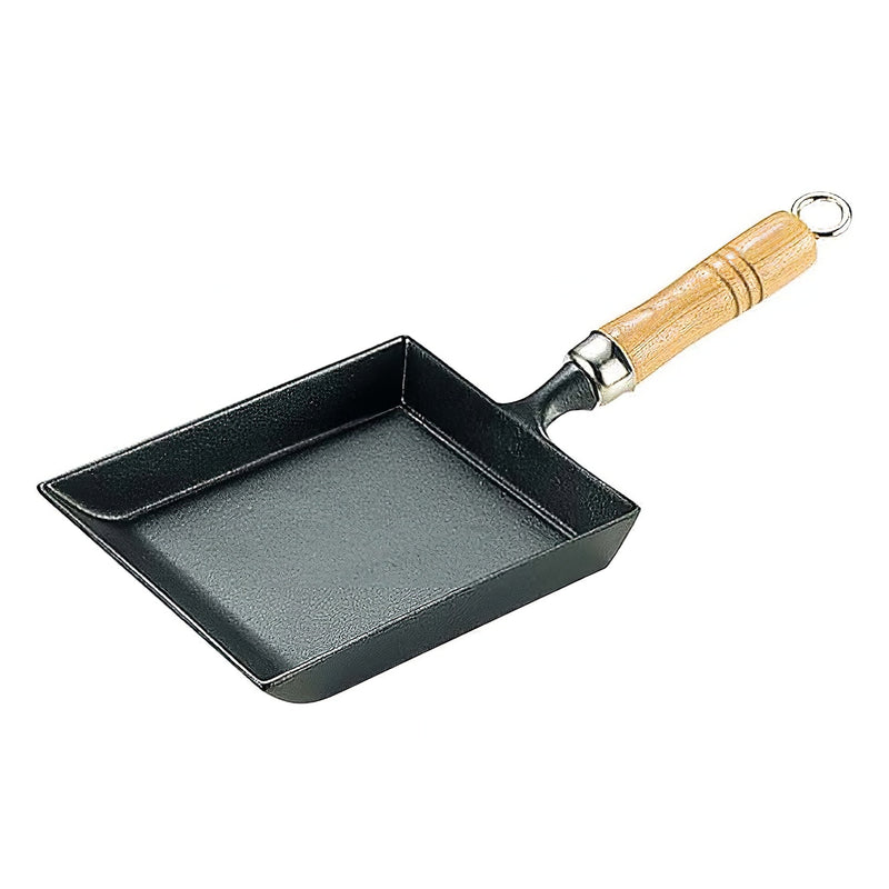 Iwachu Nambu Cast Iron Tamagoyaki Rolled Omelette Pan Globalkitchen Japan