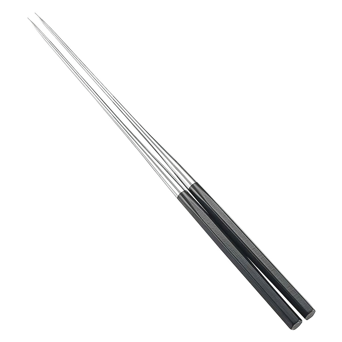 Kanaguchi Stainless Steel Hexagonal Serving Chopsticks