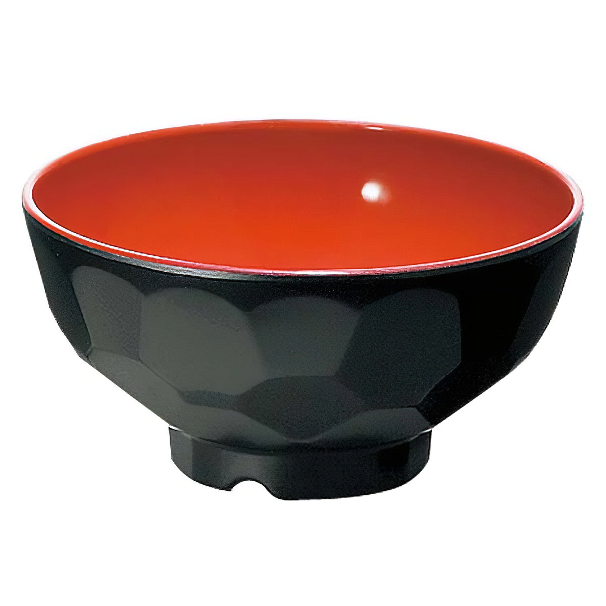Kokusai Kako Melamine Resin Kikko-Pattern Soup Bowl 11.5cm
