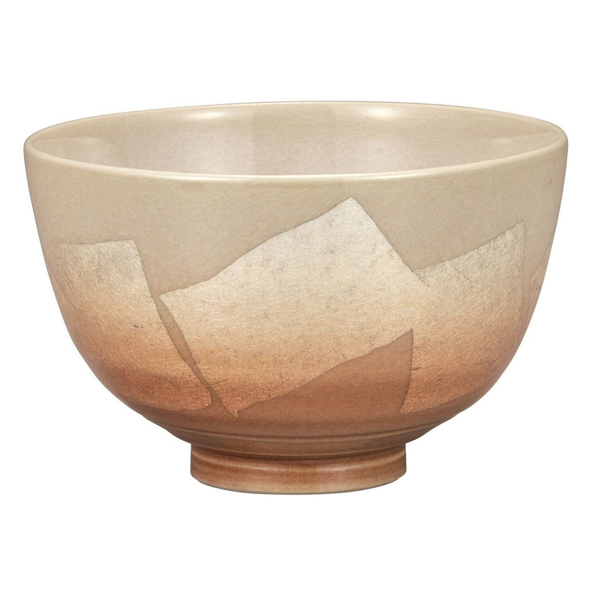 Kutani Ware Porcelain Matcha Tea Bowl Gindami