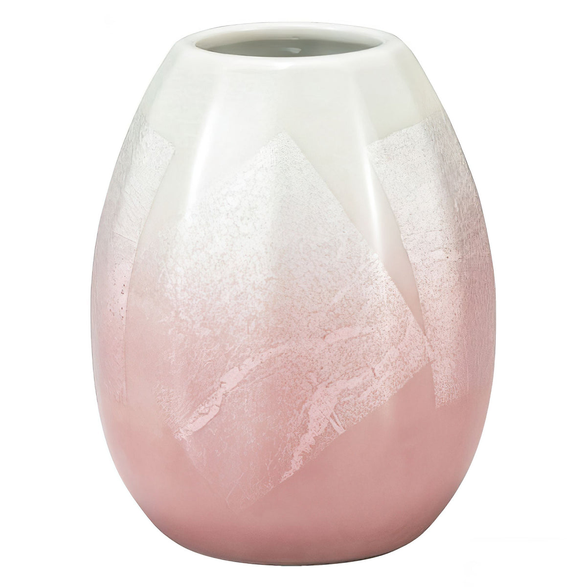Kutani Ware Porcelain Single-flower Vase Gindami