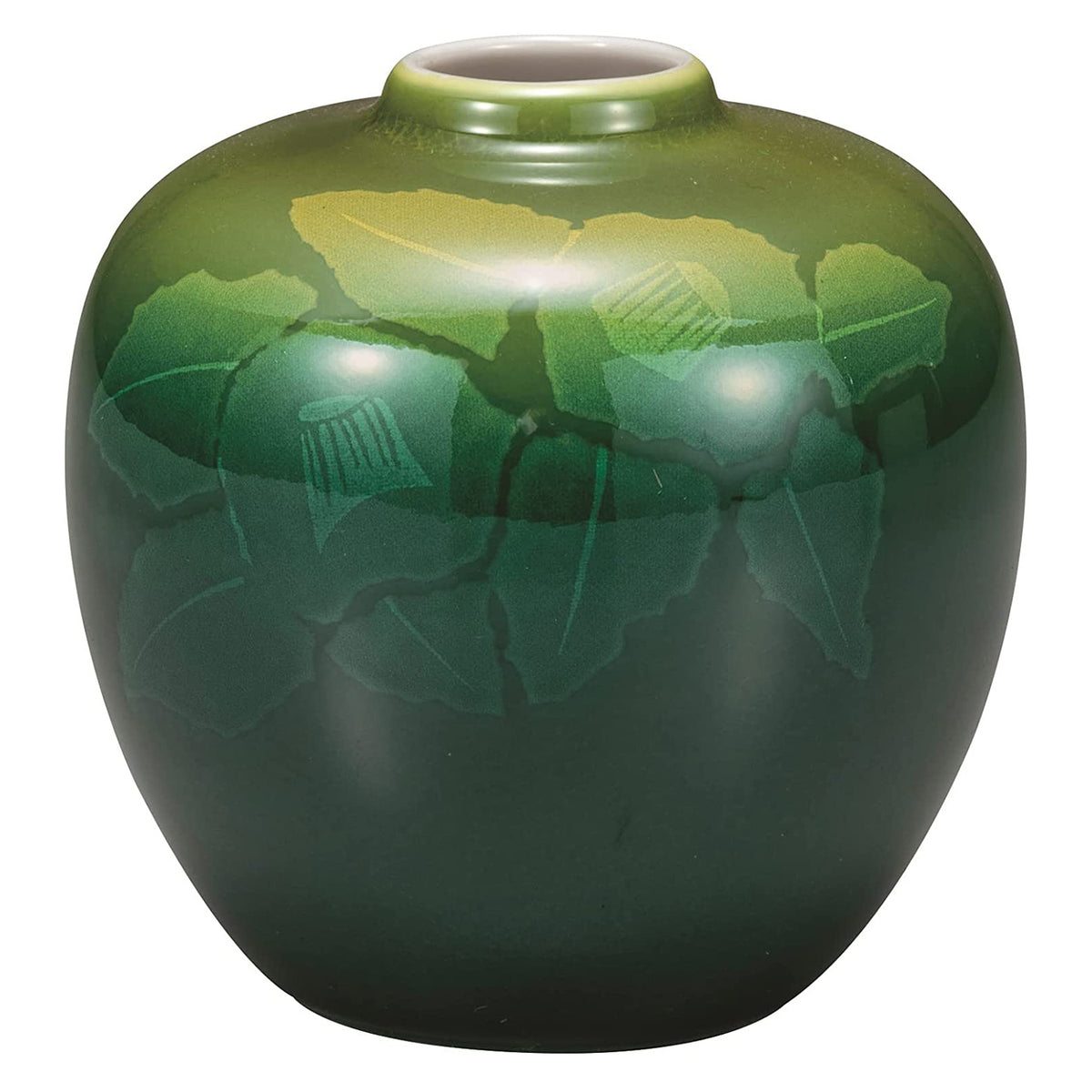 Kutani Ware Porcelain Single-flower Vase Sasanqua