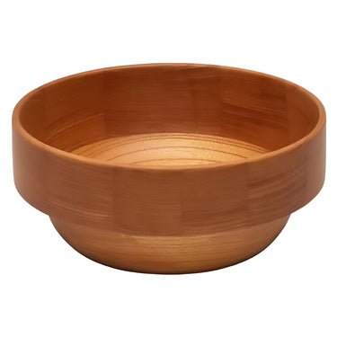 La Luz Yosegi Don Wooden Bowl Raku