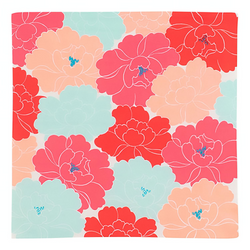 Musubi Hime Musubi Adeline Klam Cotton Furoshiki Peony 50cm