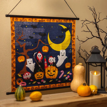 Maeda Senko Cotton Furoshiki Bento Lunch Cloth (Halloween)