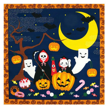 Maeda Senko Cotton Furoshiki Bento Lunch Cloth (Halloween)