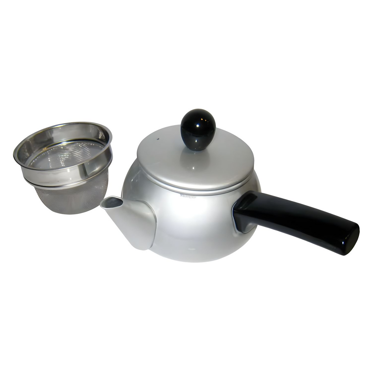 Maekawa Kinzoku Aluminum Kyusu Teapot Side Handle with Tea Strainer