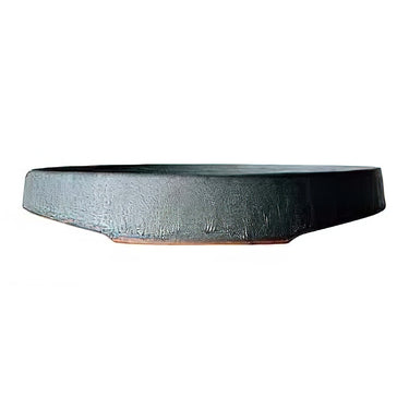 Marumi Yasuda Kawara Tsuki Ceramic Plate