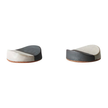 Marumi Yasuda Kawara Yuki Ceramic Chopstick Rest