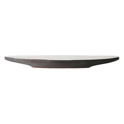 Marumi Yasuda Kawara Yuki Ceramic Flat Oval Plate