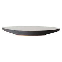 Marumi Yasuda Kawara Yuki Ceramic Flat Plate