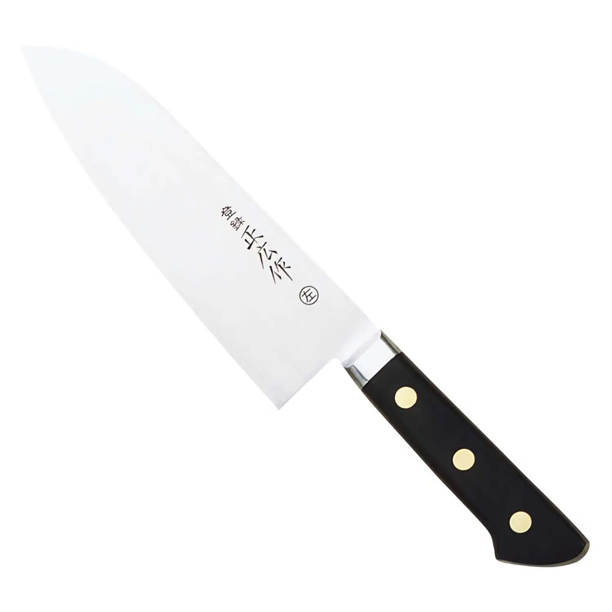 Masahiro Japanese Steel Santoku Knife for Left-Handed