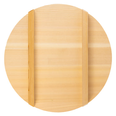 Miyabi Urushi Kogei Sawara Wooden Lid for Hangiri