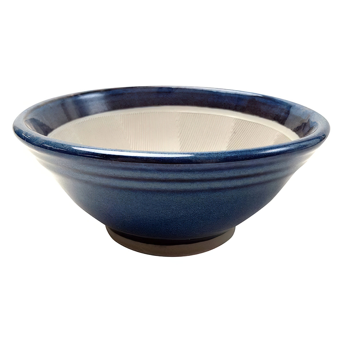 Motoshige Ceramic Blue Suribachi Mortar