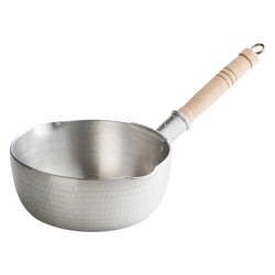 Nakao-Alumi Aluminum Extra Thick Yukihira Saucepan with Scale