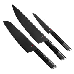 Ninja Molybdenum Vanadium Steel 3 Piece Kitchen Knife Set