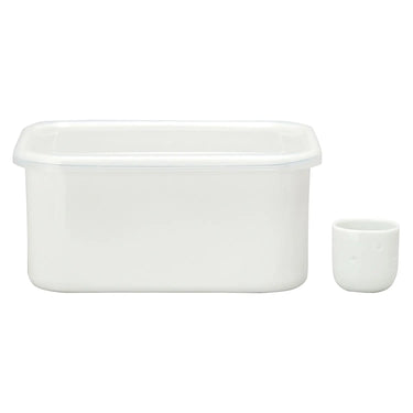 Noda Horo Enamel Nukazuke Pickling Container
