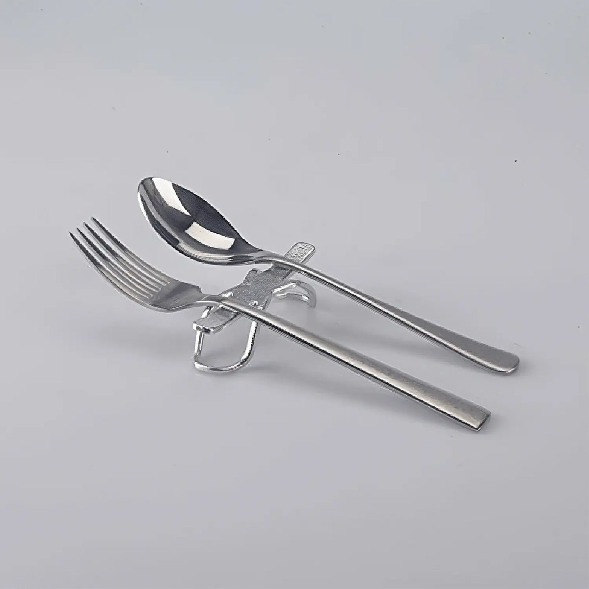 Nousaku Hand-Crafted Cast Tinware Hachi 8 Cutlery Rests (Set of 2)