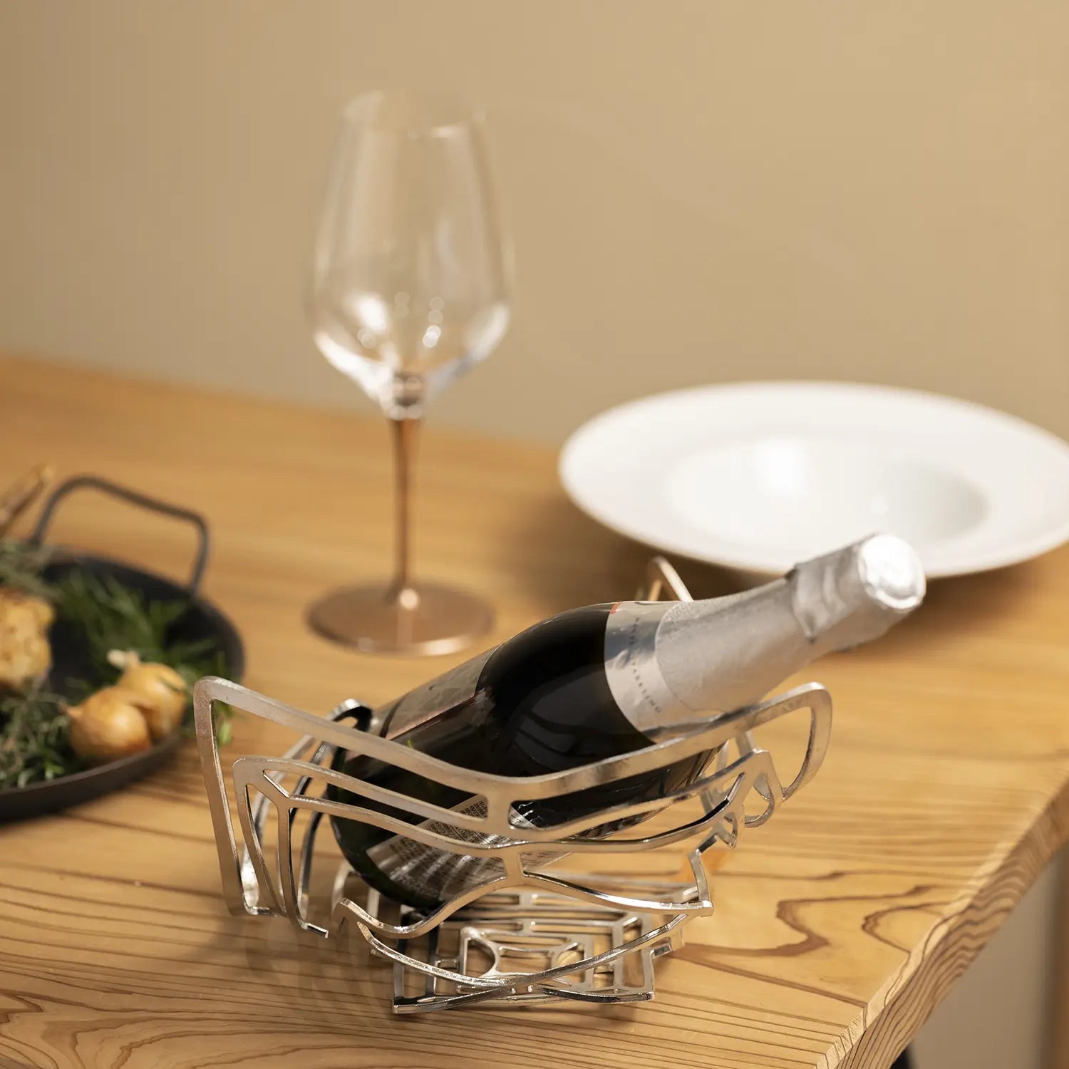 Nousaku Kago Tin Square Bendable Serving Basket – Globalkitchen Japan