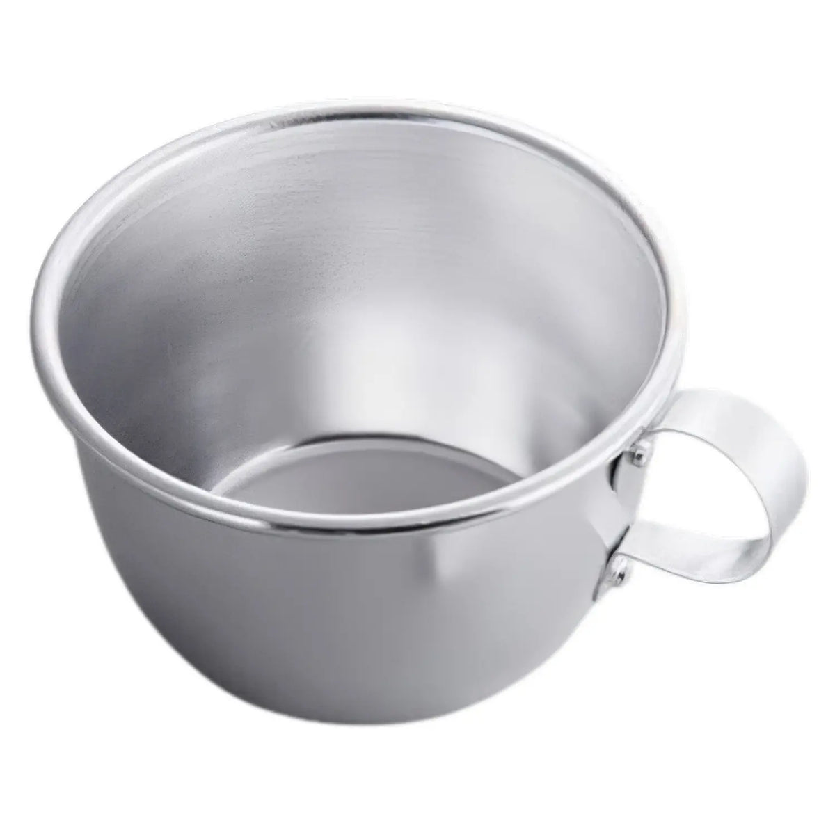 Ooi Metals Silver Anodized Aluminium Cup with Handle