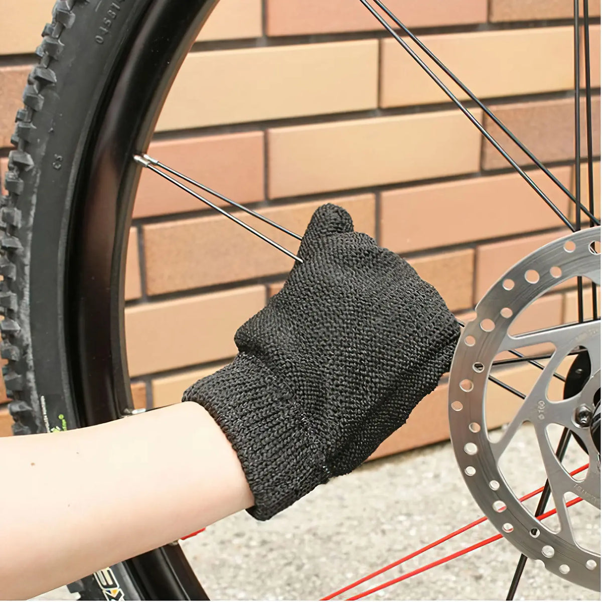 SANBELM Polyester Scrubbing Glove (One Hand)