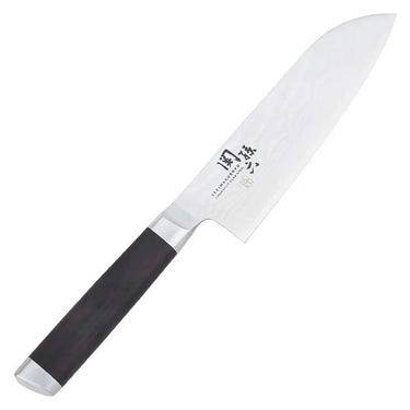 Seki Magoroku Damascus Stainless Steel Santoku Knife