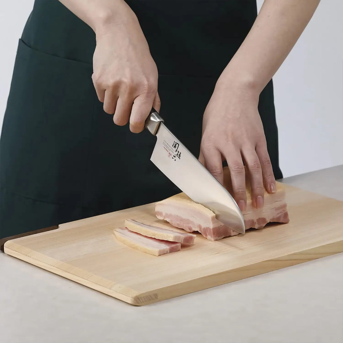 Japan KAI 7 kitchen knife knives WAKATAKE Santoku chef nakiri