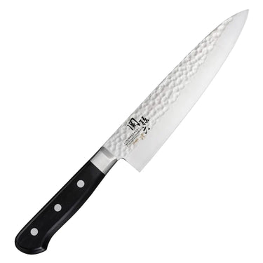 Seki Magoroku Imayo Molybdenum Vanadium Stainless Steel Gyuto Knife Hammer Finish